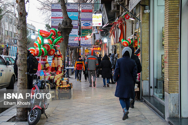 حالو هوای شب یلدا در زنجان