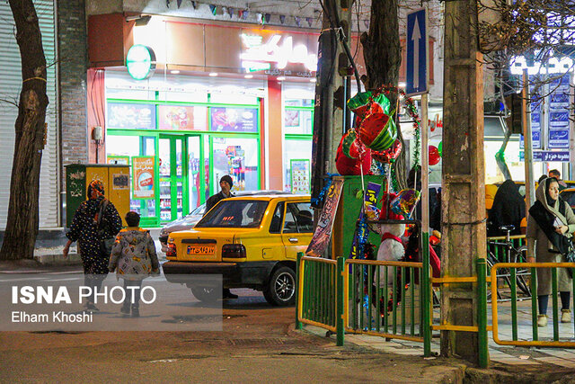 حالو هوای شب یلدا در زنجان