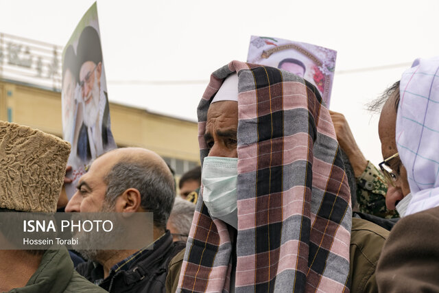 تشییع شهید مدافع امنیت «محمد گودرزی» در شهرکرد