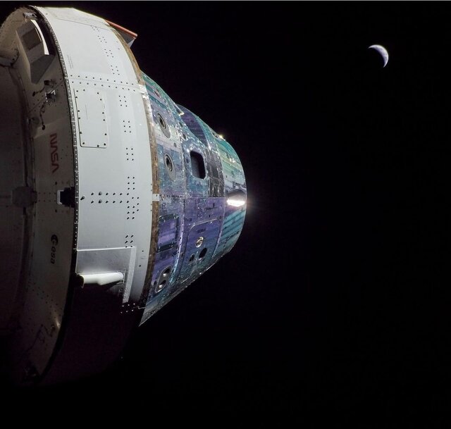 تصاویری سحرآمیز از اولین تلاش برای بازگشت انسان به ماه