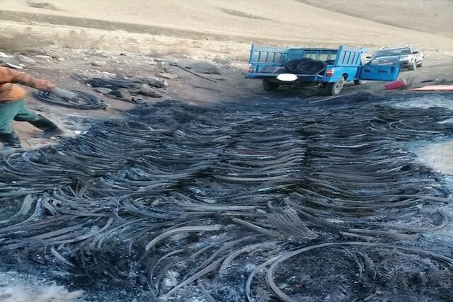 کشف تخلف لاستیک سوزی در شهرستان بجنورد کشف تخلف لاستیک سوزی در شهرستان بجنورد
