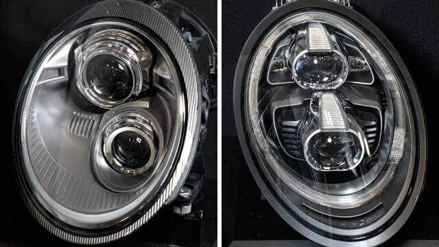 فناوری جدید چراغ پورشه شب را به روز تبدیل میکند