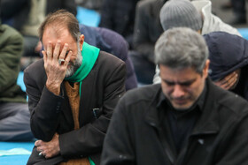 مراسم عزاداری سالروز شهادت حضرت فاطمه (س) در میدان فاطمی