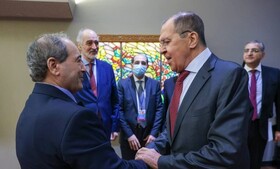 رایزنی تلفنی وزیران خارجه سوریه و روسیه