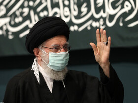 پنجمین شب مراسم عزاداری حضرت زهرا (س) با حضور رهبر انقلاب