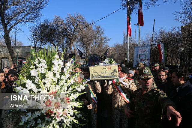 آئین تشییع و تدفین پیکر شهید گمنام - صدا و سیمای مرکز اردبیل