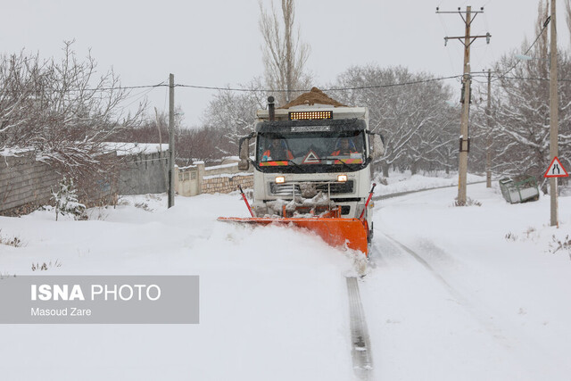 آخرین وضعیت استان یزد در پی بارش برف/از امداد رسانی تا رفع مسدودی محورها