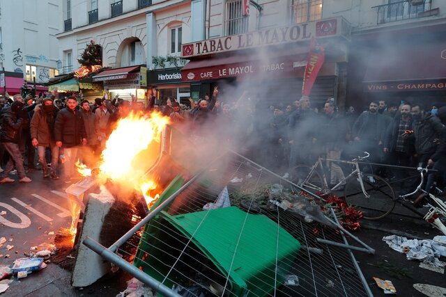 ناآرامی‌ها در پاریس