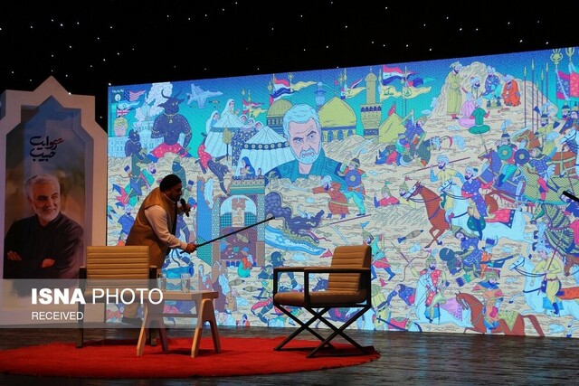 سومین سالگرد شهید سلیمانی؛ شبی خاطرهانگیز در شیراز سومین سالگرد شهید سلیمانی؛ شبی خاطرهانگیز در شیراز