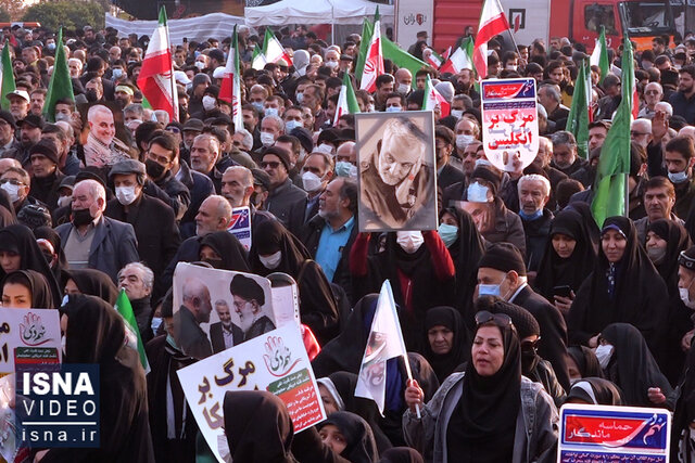 ویدئو / برگزاری مراسم ۹ دی در میدان امام حسین (ع) ویدئو / برگزاری مراسم ۹ دی در میدان امام حسین (ع)