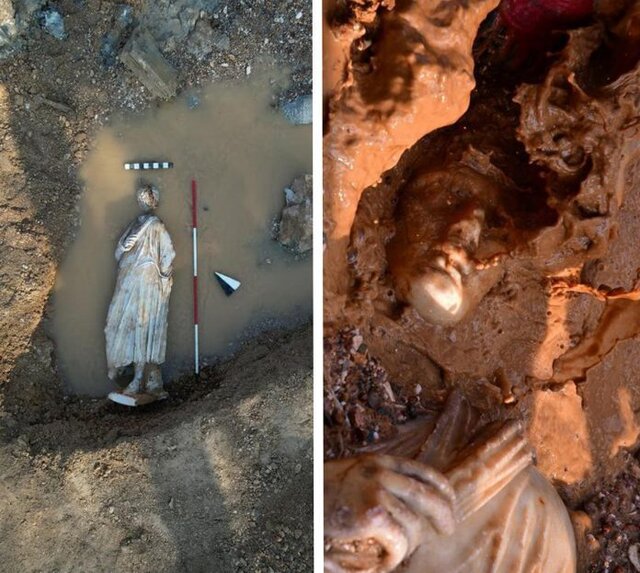 کشف سرهای جداشده سنگی در ترکیه