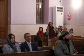 مراسم سال نو میلادی در کلیسای «تارگمانچاتس» تهران