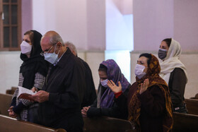 مراسم سال نو میلادی در کلیسای «تارگمانچاتس» تهران