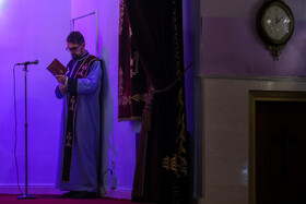 مراسم سال نو میلادی در کلیسای «تارگمانچاتس» تهران