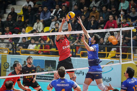 هفته پانزدهم لیگ برتر والیبال؛ دیدار تیم‌های شهداب یزد و ایفاسرام اردکان