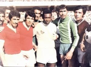 تصویری کمتر دیده شده از سفرِ «پله» به ایران