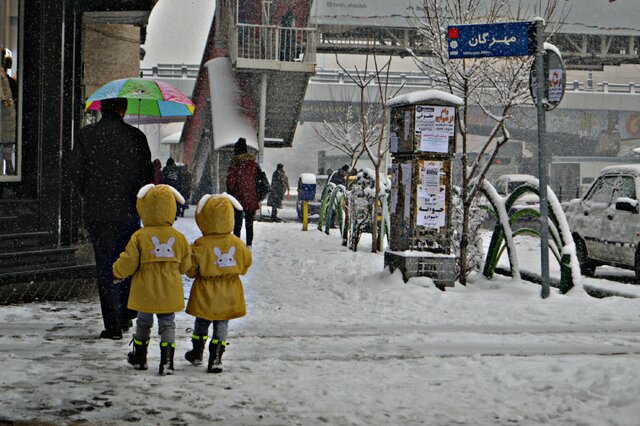 رخت سفید بر تن تبریز