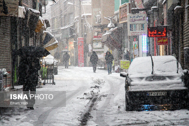 آخرین وضعیت استانها زیرباران و برف/یخبندان در راه گلستان