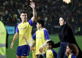 رفتار جالب رونالدو در نخستین حضورش در النصر