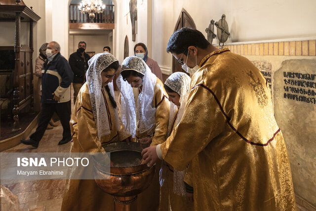 جشن مولود و غسل تعمید عیسی مسیح