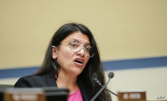 رشیده طلیب دو نماینده آمریکا توقف حمایت نظامی واشنگتن از رژیم صهیونیستی را خواستار شدند