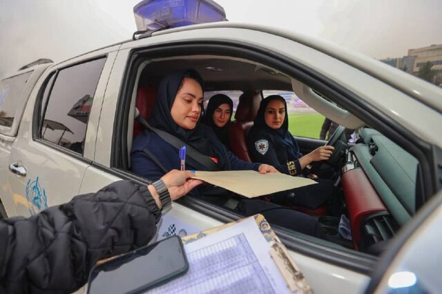 رالی بانوان تهرانی به مناسبت روز زن