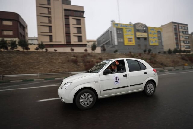 رالی بانوان تهرانی به مناسبت روز زن