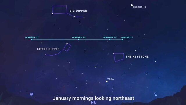 تصاویری از یک دنبالهدار سبز خیرهکننده