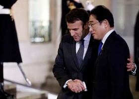 تعهد ماکرون و کیشیدا به «همکاری‌های نزدیک‌تر» در هند-آرام
