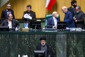 حضور رییس جمهور در مجلس برای تقدیم لایحه بودجه ۱۴۰۲
