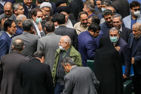 حضور رییس جمهور در مجلس برای تقدیم لایحه بودجه ۱۴۰۲