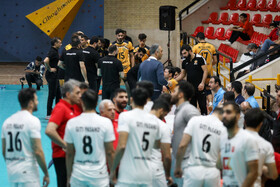 هفته هفدهم لیگ برتر والیبال؛ دیدار تیم‌های شهداب یزد و گیتی پسند اصفهان