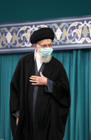 دیدار جمعی از ذاکران و ستایشگران اهل‌بیت (ع) با مقام معظم رهبری