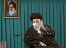 دیدار جمعی از ذاکران و ستایشگران اهل‌بیت (ع) با مقام معظم رهبری