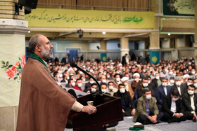 دیدار جمعی از ذاکران و ستایشگران اهل‌بیت (ع) با مقام معظم رهبری