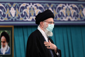 دیدار جمعی از ذاکران و ستایشگران اهل‌بیت (ع) با مقام معظم رهبری