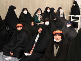 دیدار جمعی از ذاکران و ستایشگران اهل‌بیت (ع) با مقام معظم رهبری