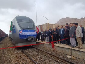 افتتاح راه‌آهن دو خطه رخش- چاه خاور- طبرکوه و خط دوم راه‌آهن اردکان- ارژنگ در یزد