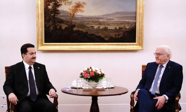 دیدار نخست وزیر عراق و رئیس جمهوری آلمان 