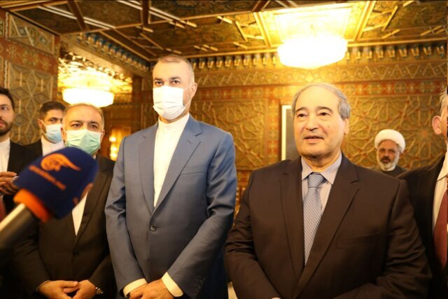 عکس: آرشیو برنامههای امیرعبداللهیان در سفر به سوریه