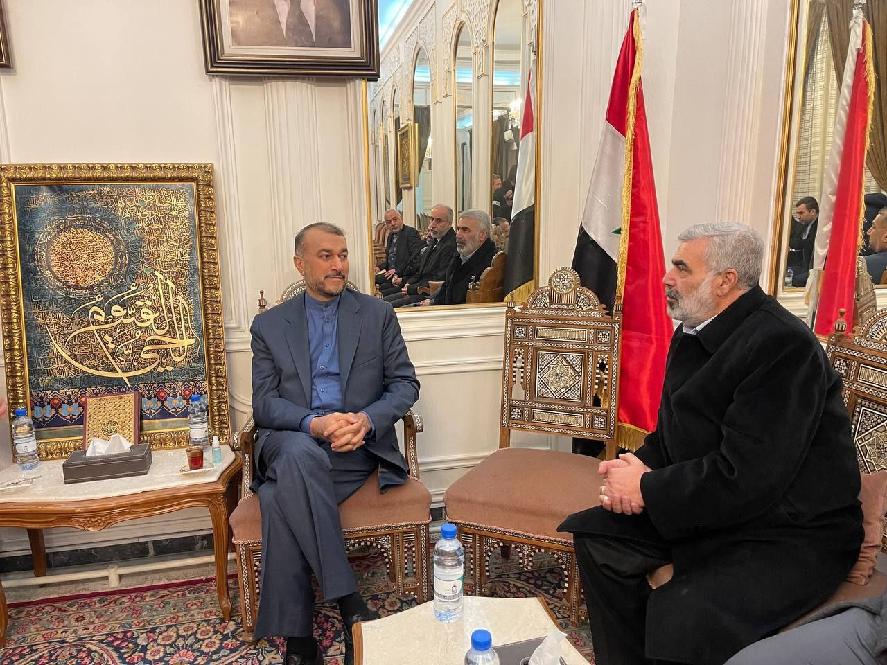 حضور وزیر خارجه در حرم حضرت زینب (س)