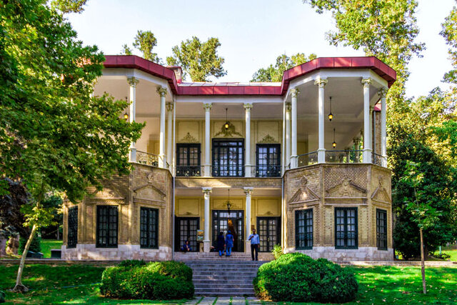 کوشک احمدشاهی در کاخ نیاوران کاخ نیاوران از فردا به تدریج باز میشود