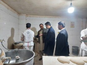 ۹ خبازی متخلف خاش تعزیراتی و کسر سهمیه شدند 