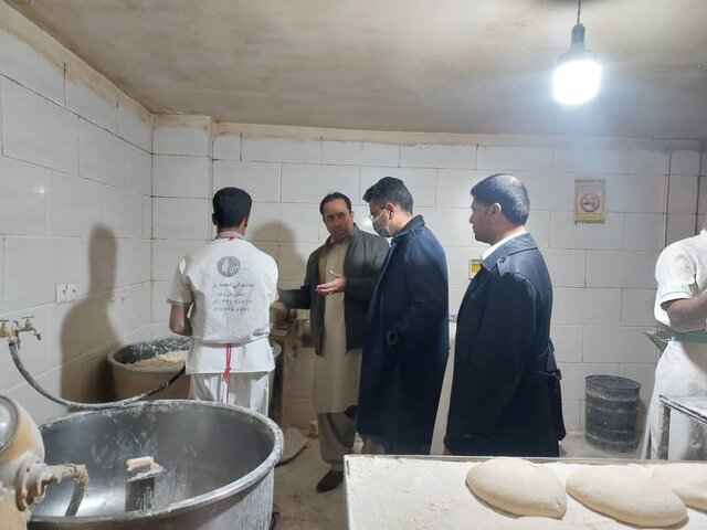 ۹ خبازی متخلف خاش تعزیراتی و کسر سهمیه شدند 