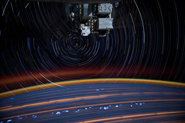 نگاهی به آلبوم تصاویر شگفت انگیز قدیمیترین فضانورد فعال ناسا