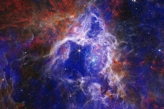 همکاری «جیمز وب» و «چاندرا» برای ثبت یک تصویر خیرهکننده