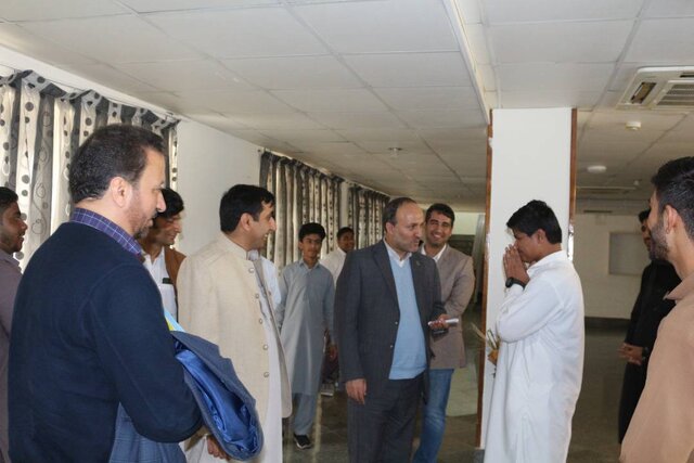 بازدید معاون وزیر علوم و رئیس سازمان امور دانشجویان از دانشگاه بین المللی چابهار