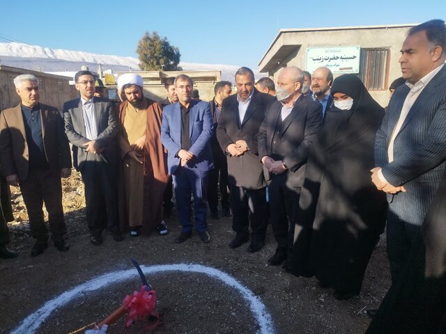  کلنگ  کتابخانه عمومی روستای سرتنگ شهرستان سیروان بر زمین زده شد 