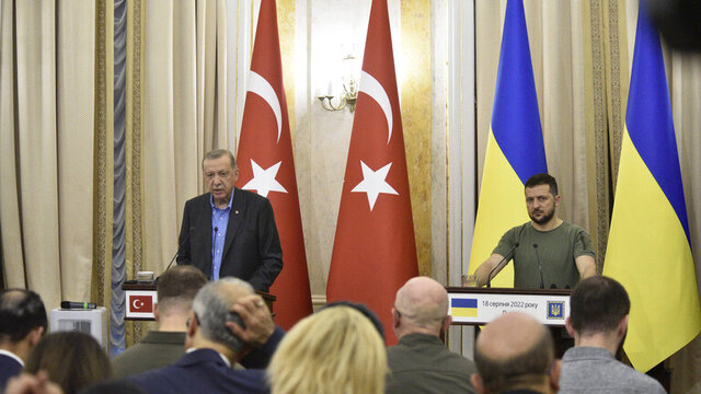 /عکس آرشیوی/ آمادگی ترکیه برای میزبانی مذاکرات صلح میان روسیه و اوکراین