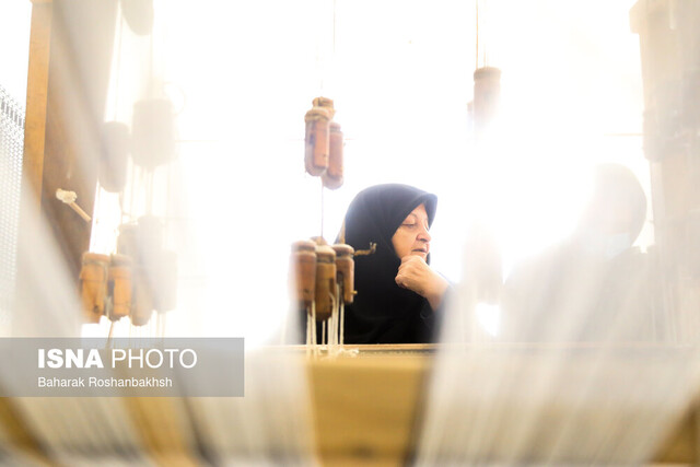 آخرین بازمانده احرامی بافی در یزد